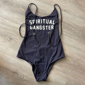 Lightly used Spiritual Gangster swimsuit